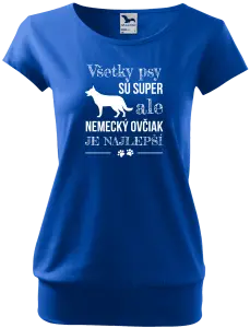 Dámske tričko Německý ovčák je nejlepší - kopie