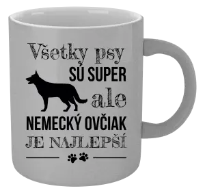 Hrnček metalický Německý ovčák je nejlepší - kopie