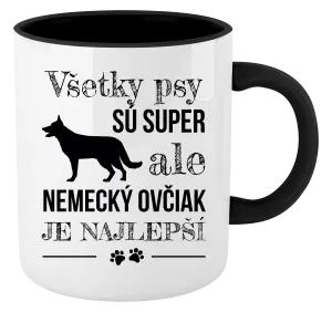 Hrnček  Německý ovčák je nejlepší - kopie