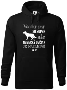 Pánska mikina Německý ovčák je nejlepší - kopie