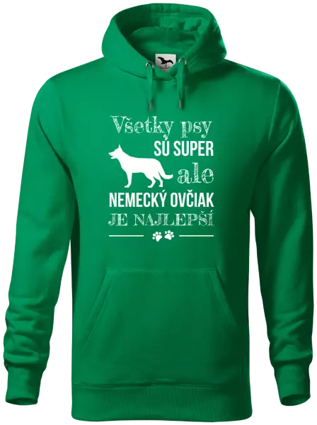 Pánska mikina Německý ovčák je nejlepší - kopie