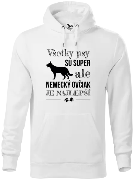 Pánska mikina Německý ovčák je nejlepší - kopie