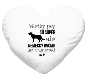 Vankúš Německý ovčák je nejlepší - kopie