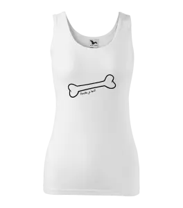 Dámske tielko Panička je kost - kopie