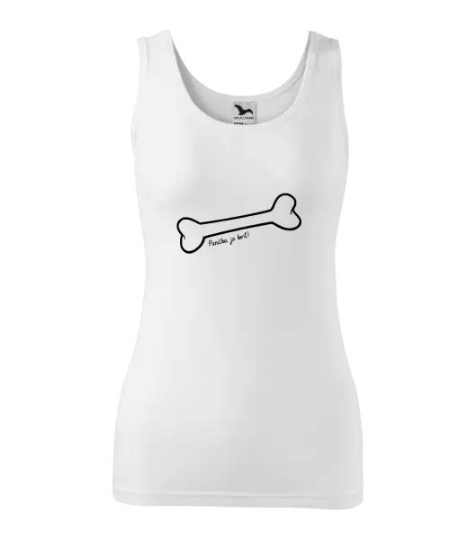 Dámske tielko Panička je kost - kopie