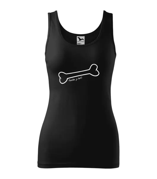 Dámske tielko Panička je kost - kopie