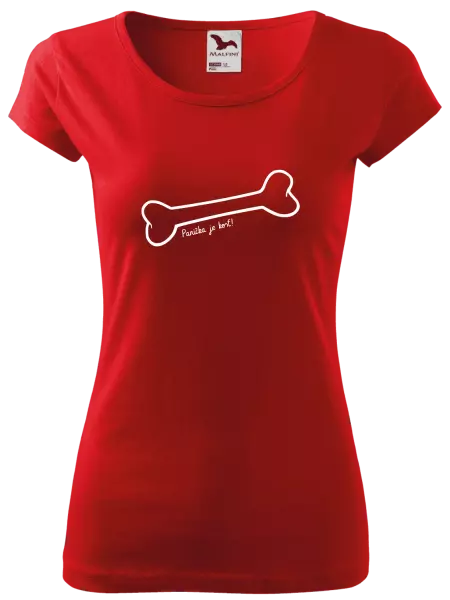 Dámske tričko Panička je kost - kopie
