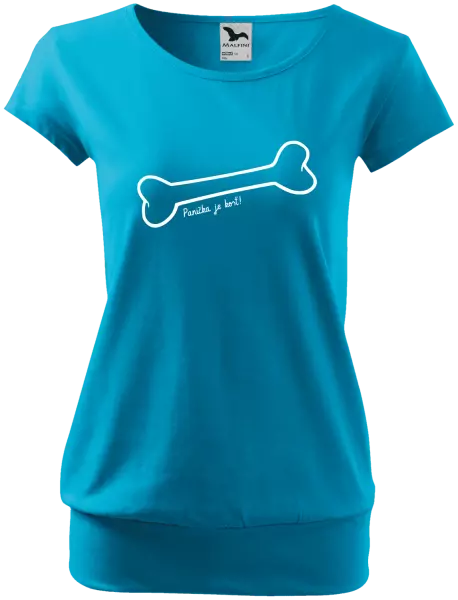 Dámske tričko Panička je kost - kopie