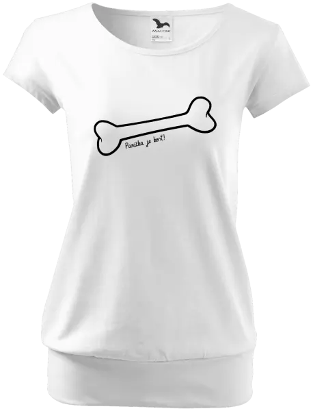 Dámske tričko Panička je kost - kopie