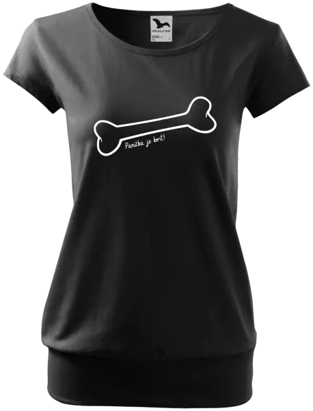Dámske tričko Panička je kost - kopie