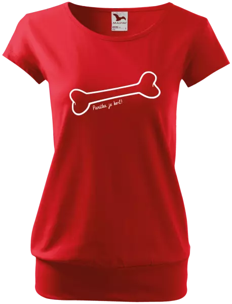 Dámske tričko Panička je kost - kopie