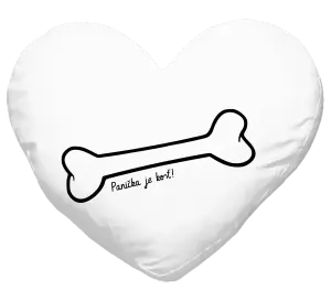 Vankúš Panička je kost - kopie
