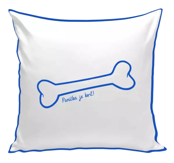 Vankúš Panička je kost - kopie