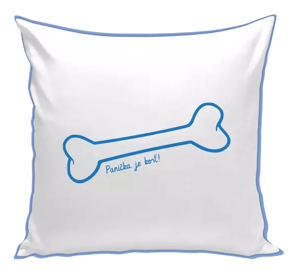 Vankúš Panička je kost - kopie