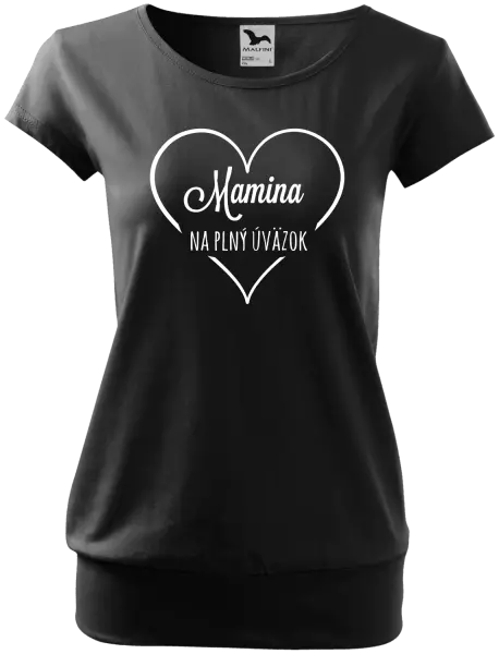 Dámske tričko Mamka na plný úvazek - kopie