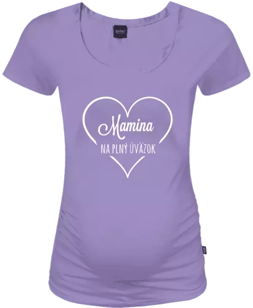 Tehotenské tričko Mamka na plný úvazek - kopie