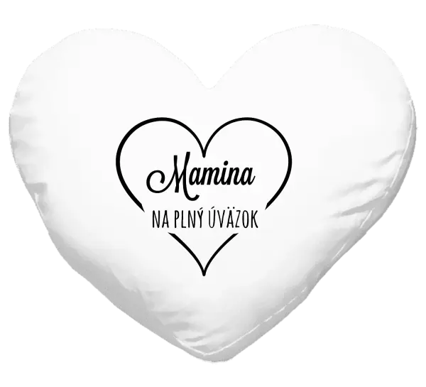 Vankúš Mamka na plný úvazek - kopie