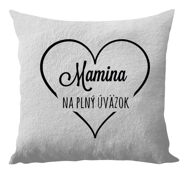 Vankúš Mamka na plný úvazek - kopie