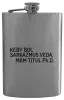 Ploskačka Keby bol, mám titul Ph.D.  - kopie