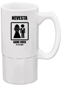 Polliter Game over - nevěsta s datem - kopie