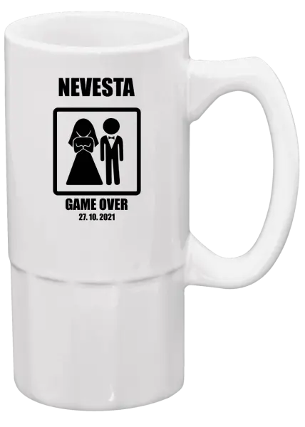 Polliter Game over - nevěsta s datem - kopie