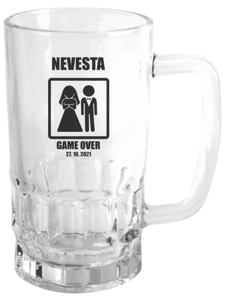 Polliter Game over - nevěsta s datem - kopie