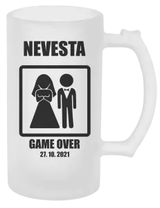 Polliter Game over - nevěsta s datem - kopie