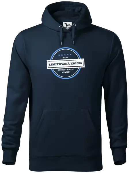 Pánska mikina Som limitovaná edícia, rýchlo, pokiaľ