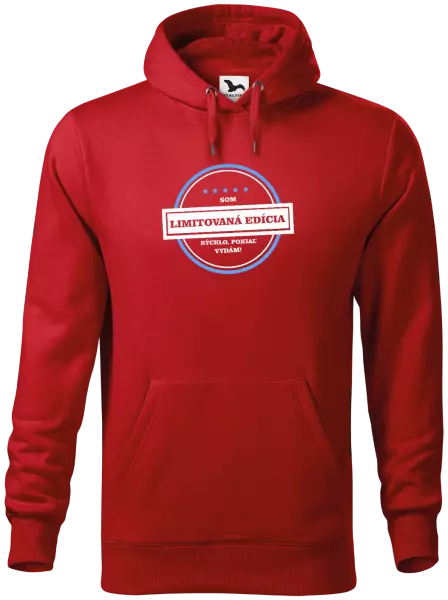 Pánska mikina Som limitovaná edícia, rýchlo, pokiaľ