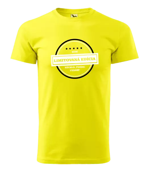 Pánske tričko Som limitovaná edícia, rýchlo, pokiaľ
