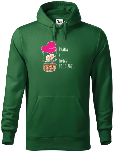 Pánska mikina Balón se jmény - kopie