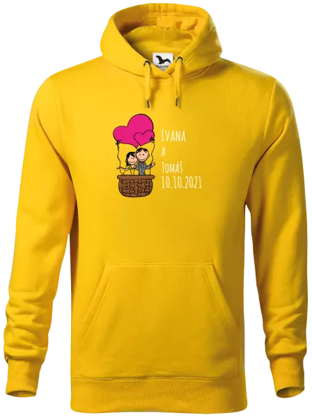 Pánska mikina Balón se jmény - kopie