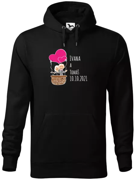 Pánska mikina Balón se jmény - kopie