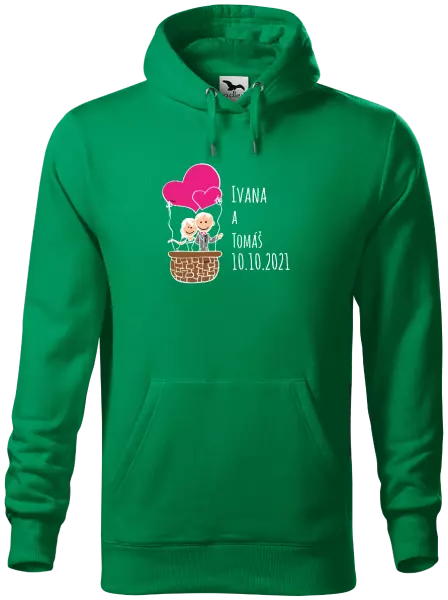 Pánska mikina Balón se jmény - kopie