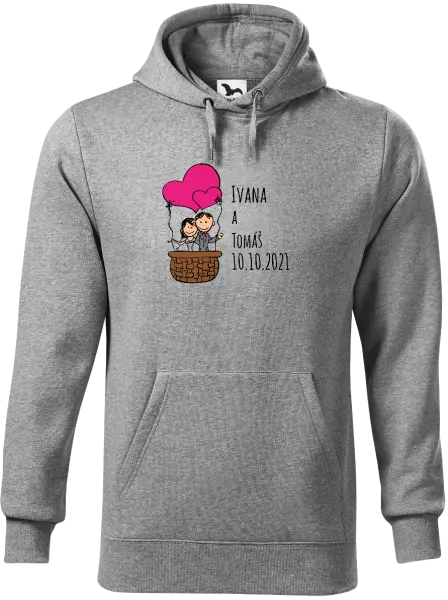 Pánska mikina Balón se jmény - kopie