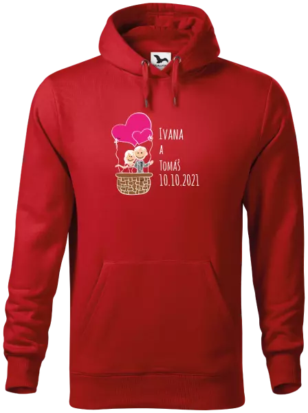 Pánska mikina Balón se jmény - kopie