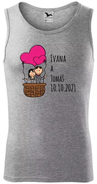 Pánske tielko Balón se jmény - kopie