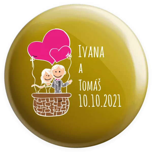 Placka Balón se jmény - kopie