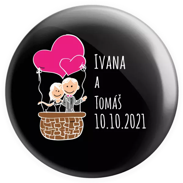 Placka Balón se jmény - kopie