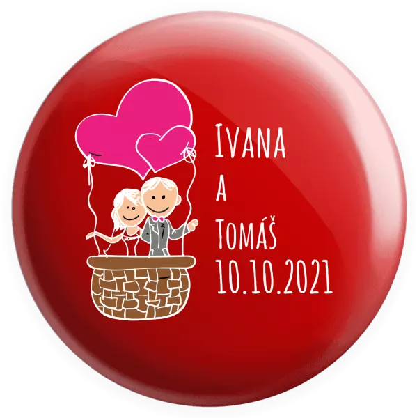 Placka Balón se jmény - kopie