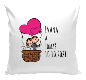 Vankúš Balón se jmény - kopie