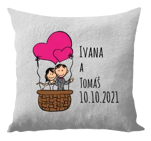 Vankúš Balón se jmény - kopie