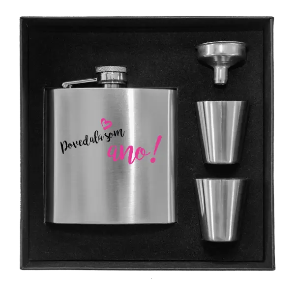 Ploskačka v krabičke Povedala som ano!