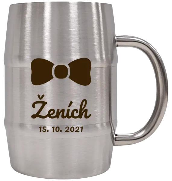 Nerezový chladicí půllitr 