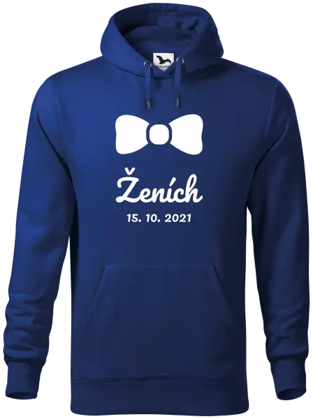 Pánska mikina Ženich s datem - kopie