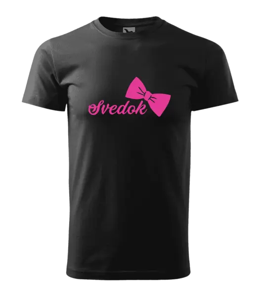 Pánske tričko Svědek s motýlkem  - kopie