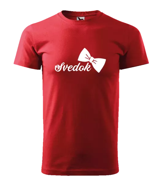 Pánske tričko Svědek s motýlkem  - kopie