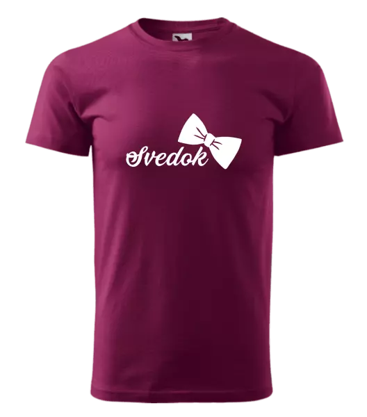 Pánske tričko Svědek s motýlkem  - kopie