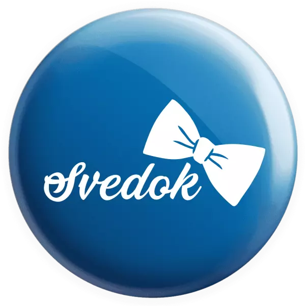 Placka Svědek s motýlkem  - kopie