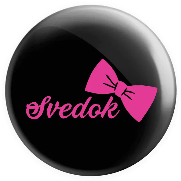 Placka Svědek s motýlkem  - kopie